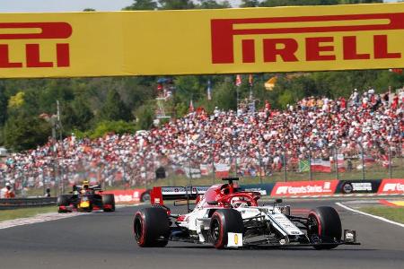 Kimi Räikkönen - Alfa Romeo - GP Ungarn 2019 - Budapest - Rennen