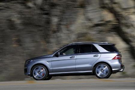Mercedes ML 63 AMG 2012 Test