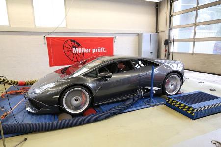 Lamborghini Huracán LP 610-4, Leistungstest