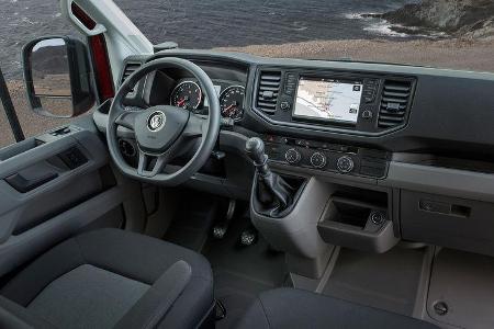 VW Crafter, Innenraum, Cockpit