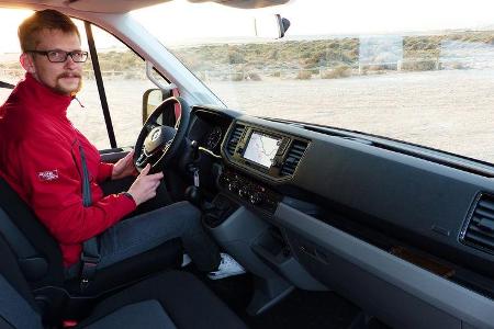 VW Crafter, Innenraum, Cockpit