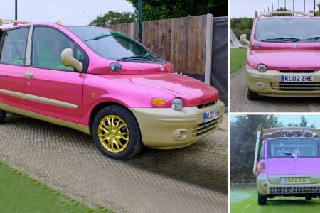 Fiat Multipla Pink eBay Auktion UK