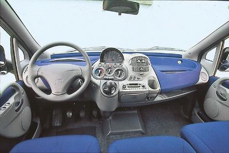 Fiat Multipla, Cockpit