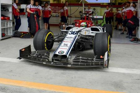 Mick Schumacher - Alfa Romeo - F1-Test Bahrain - 3. April 2019