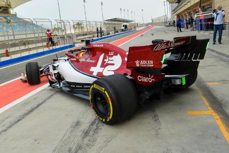 Mick Schumacher - Alfa Romeo - F1-Test Bahrain - 3. April 2019