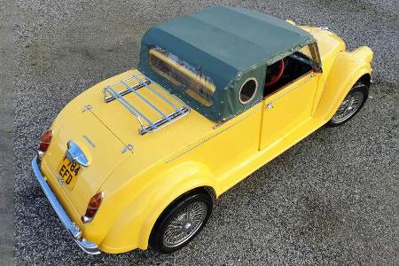 Citroen 2 CV 6 Jaguar Ente Roadster Umbau