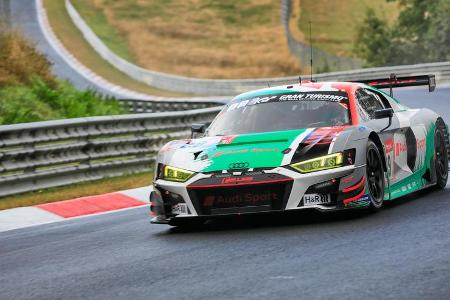Audi R8 LMS GT3 - Audi Sport Team Land - Startnummer 29 - 24h Rennen Nürburgring - Nürburgring-Nordschleife - 25. September ...