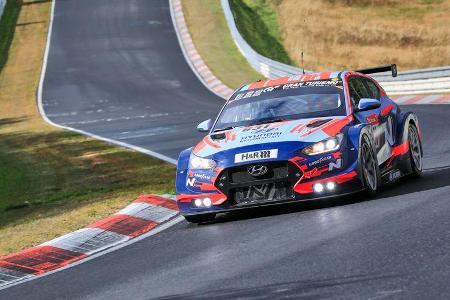 Hyundai Veloster TCR - Hyundai Motorsport N - Startnummer 831 - 24h Rennen Nürburgring - Nürburgring-Nordschleife - 25. Sept...