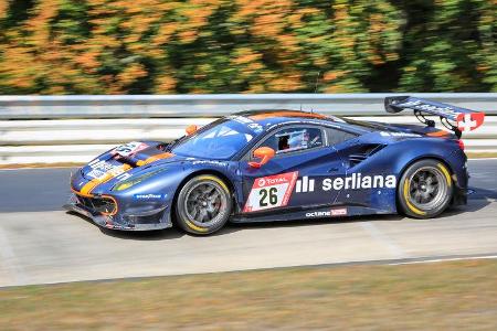 Ferrari 488 GT3 - Octane 126 - Startnummer #26 - Klasse: SP9 - 24h-Rennen - Nürburgring - Nordschleife - 24. bis 27. Septemb...