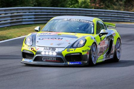 Porsche Cayman 981 GT4 CS - Startnummer #305 - Klasse: Cup 3 - 24h-Rennen - Nürburgring - Nordschleife - 24. bis 27. Septemb...