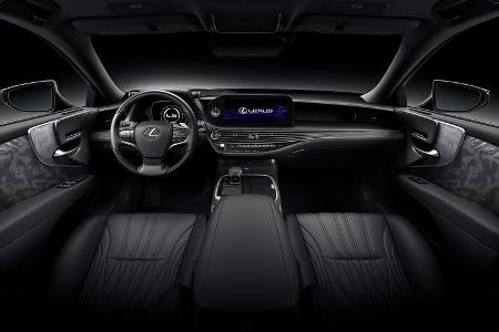 Lexus LS mit F Sport Facelift 2021 Modelljahr