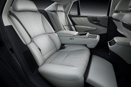 Lexus LS mit F Sport Facelift 2021 Modelljahr