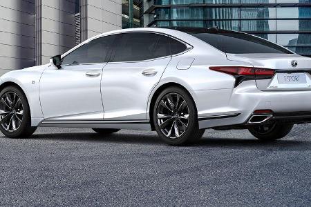 Lexus LS mit F Sport Facelift 2021 Modelljahr