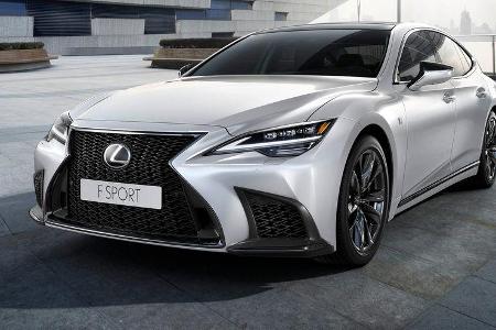 Lexus LS mit F Sport Facelift 2021 Modelljahr
