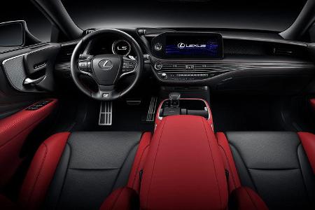 Lexus LS mit F Sport Facelift 2021 Modelljahr