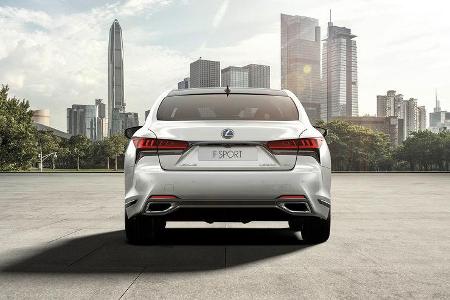 Lexus LS mit F Sport Facelift 2021 Modelljahr