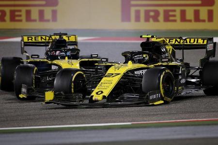 Daniel Ricciardo - Nico Hülkenberg - Renault - Formel 1 - GP Bahrain - 31. März 2019