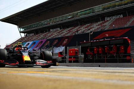 Alexander Albon - Red Bull - Formel 1 - GP Spanien - Barcelona - 14. August 2020