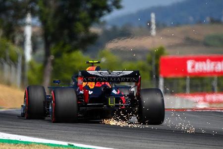 Alexander Albon - Red Bull - Formel 1 - GP Spanien - Barcelona - 14. August 2020