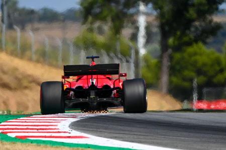 Sebastian Vettel - Ferrari - Formel 1 - GP Spanien - Barcelona - 14. August 2020