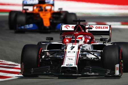 Kimi Räikkönen - Alfa Romeo - Formel 1 - GP Spanien - Barcelona - 14. August 2020