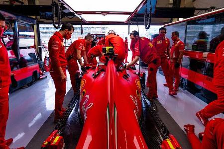 Sebastian Vettel - Ferrari - Formel 1 - GP England - Silverstone - 1. August 2020