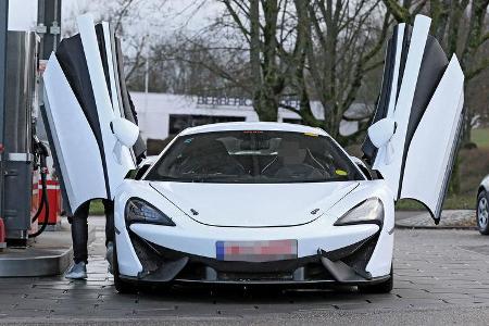 Erlkönig McLaren Sports Series Hybrid