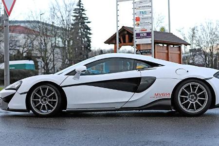 Erlkönig McLaren Sports Series Hybrid