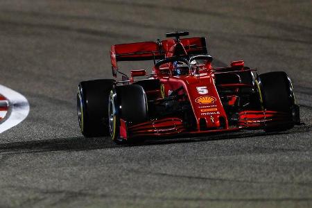 Sebastian Vettel - Ferrari - Formel 1 - GP Sakhir - Bahrain - Samstag - 5.12.2020