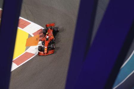 Sebastian Vettel - Ferrari - Formel 1 - GP Abu Dhabi - Samstag - 12.12.2020