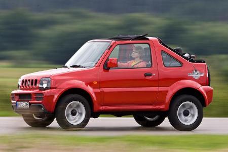 Suzuku Jimny, Cabrio, Seitenansicht
