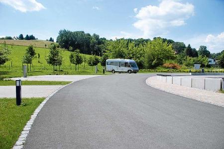Wohnmobilstellplatz Eisenberg in Thüringen