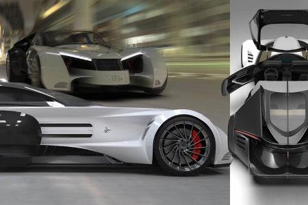 Lazzarini One Elektro Limousine Concept Design