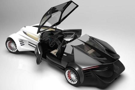 Lazzarini One Elektro Limousine Concept Design