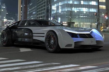 Lazzarini One Elektro Limousine Concept Design