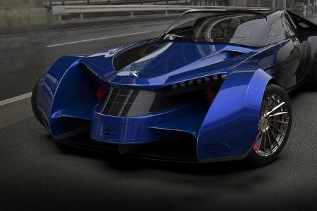 Lazzarini One Elektro Limousine Concept Design