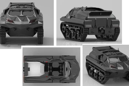 Highland Systems Storm Allterrain Panzer Militär Amphibienfahrzeug Highland Systems Storm Allterrain Panzer Militär Amphibienfahrzeug