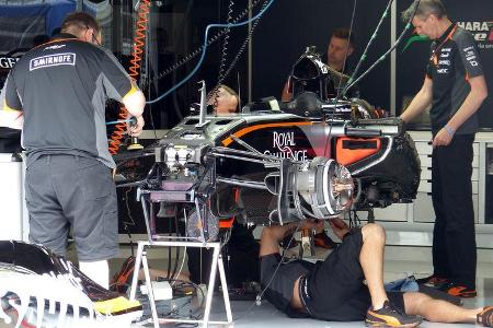 Force India - GP Österreich - Formel 1 - Donnerstag - 18.6.2015 Force India - GP Österreich - Formel 1 - Donnerstag - 18.6.2015