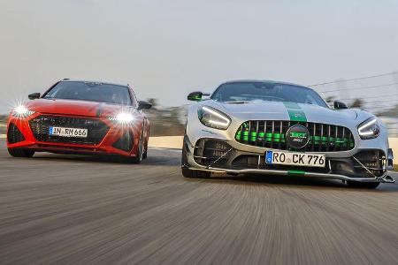 MTM-Audi RS 6 Avant, Tikt-Mercedes-AMG GT R Pro, Exterieur MTM-Audi RS 6 Avant, Tikt-Mercedes-AMG GT R Pro, Exterieur
