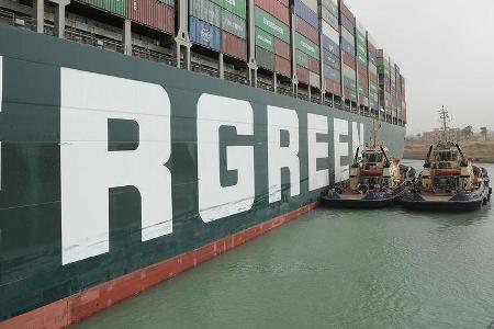 Suezkanal Ever Given Containerschiff Havarie Suezkanal Ever Given Containerschiff Havarie