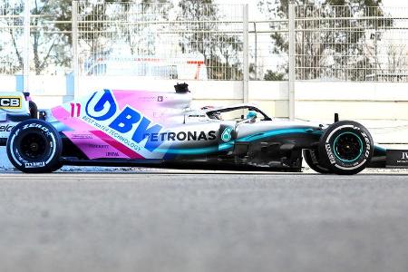 Vergleich Racing Point RP20 vs. Mercedes W10 - F1 2020 Vergleich Racing Point RP20 vs. Mercedes W10 - F1 2020