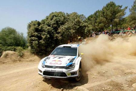 Rallye Sardinien VW Polo WRC Rallye Sardinien VW Polo WRC