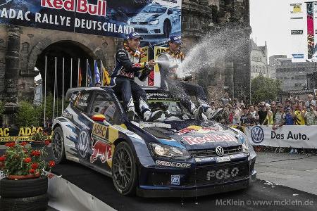 Sebastien Ogier - Rallye Deutschland 2015 Sebastien Ogier - Rallye Deutschland 2015