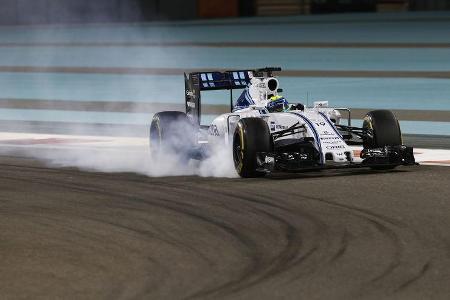 Felipe Massa - Williams - Formel 1 - GP Abu Dhabi - 27. November 2015 Felipe Massa - Williams - Formel 1 - GP Abu Dhabi - 27. November 2015