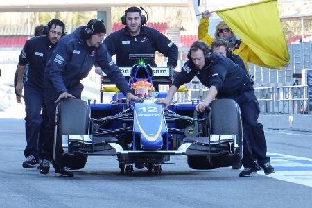 Felipe Nasr - Sauber - Formel 1-Test - Barcelona - 22. Februar 2015 Felipe Nasr - Sauber - Formel 1-Test - Barcelona - 22. Februar 2015