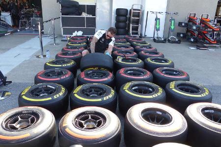 Pirelli-Reifen - Formel 1 - GP Kanada - Montreal - 4. Juni 2015