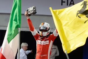 Vettel nur einen Sieg hinter Schumi und Senna