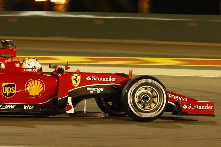 Sebastian Vettel - Ferrari - Formel 1 - GP Bahrain - 17. April 2015