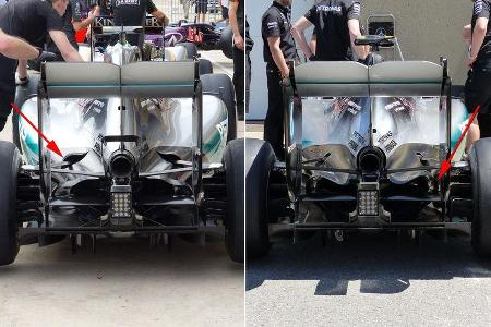 Mercedes - Technik - GP Mexiko / GP USA - 2015 Mercedes - Technik - GP Mexiko / GP USA - 2015
