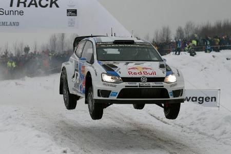 Sebastien Ogier - Volkswagen - Rallye Schweden 2014 Sebastien Ogier - Volkswagen - Rallye Schweden 2014